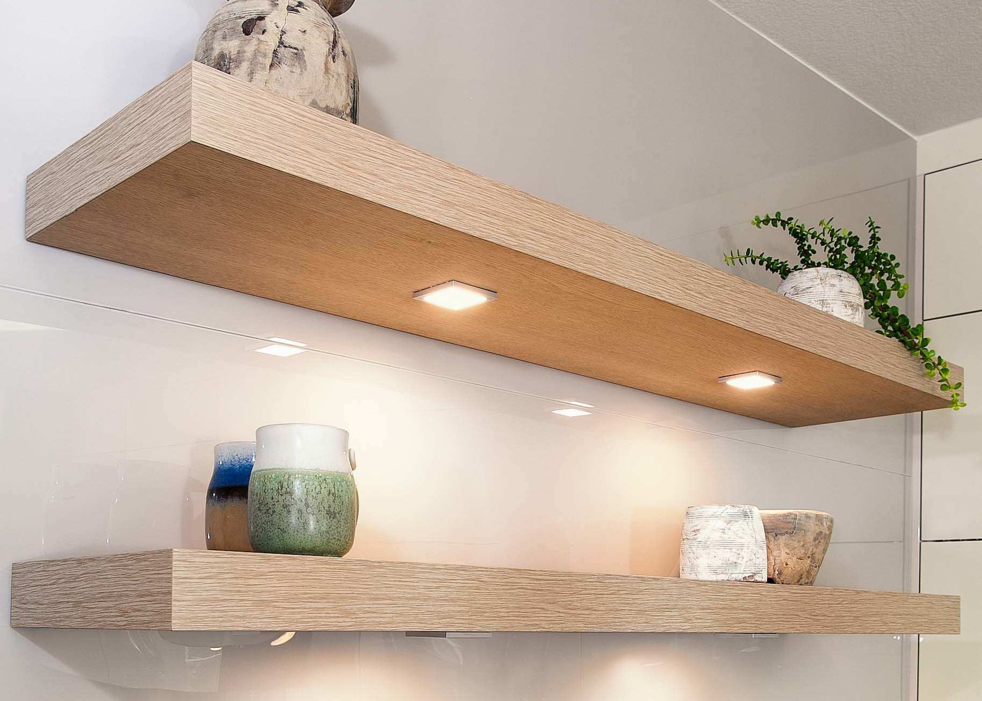 REHAU Floating Shelves Millwork & REHAU