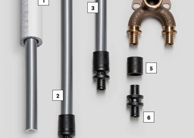 Tubo Acqua Potabile Riscaldato Profiline Aqua Plus KTW A DVGW W270 - Foto 8