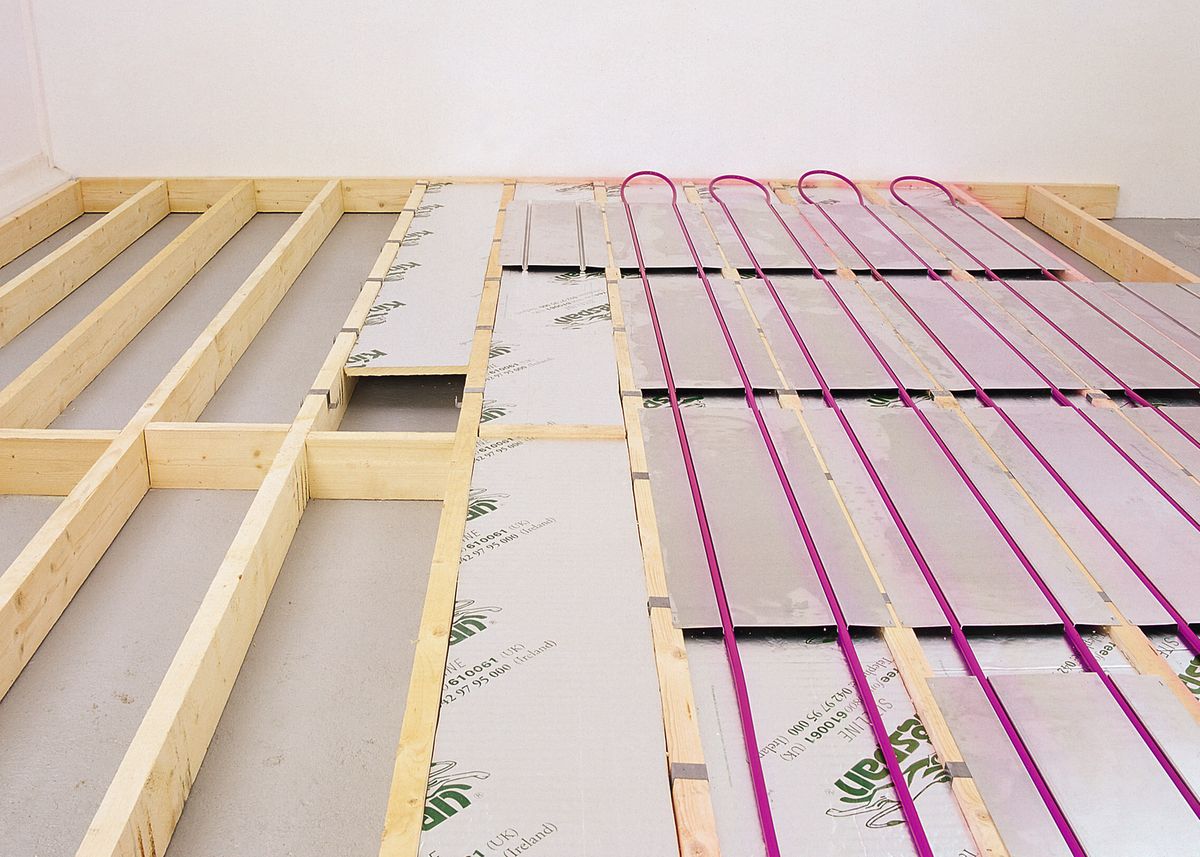 Joist Space Heating REHAU