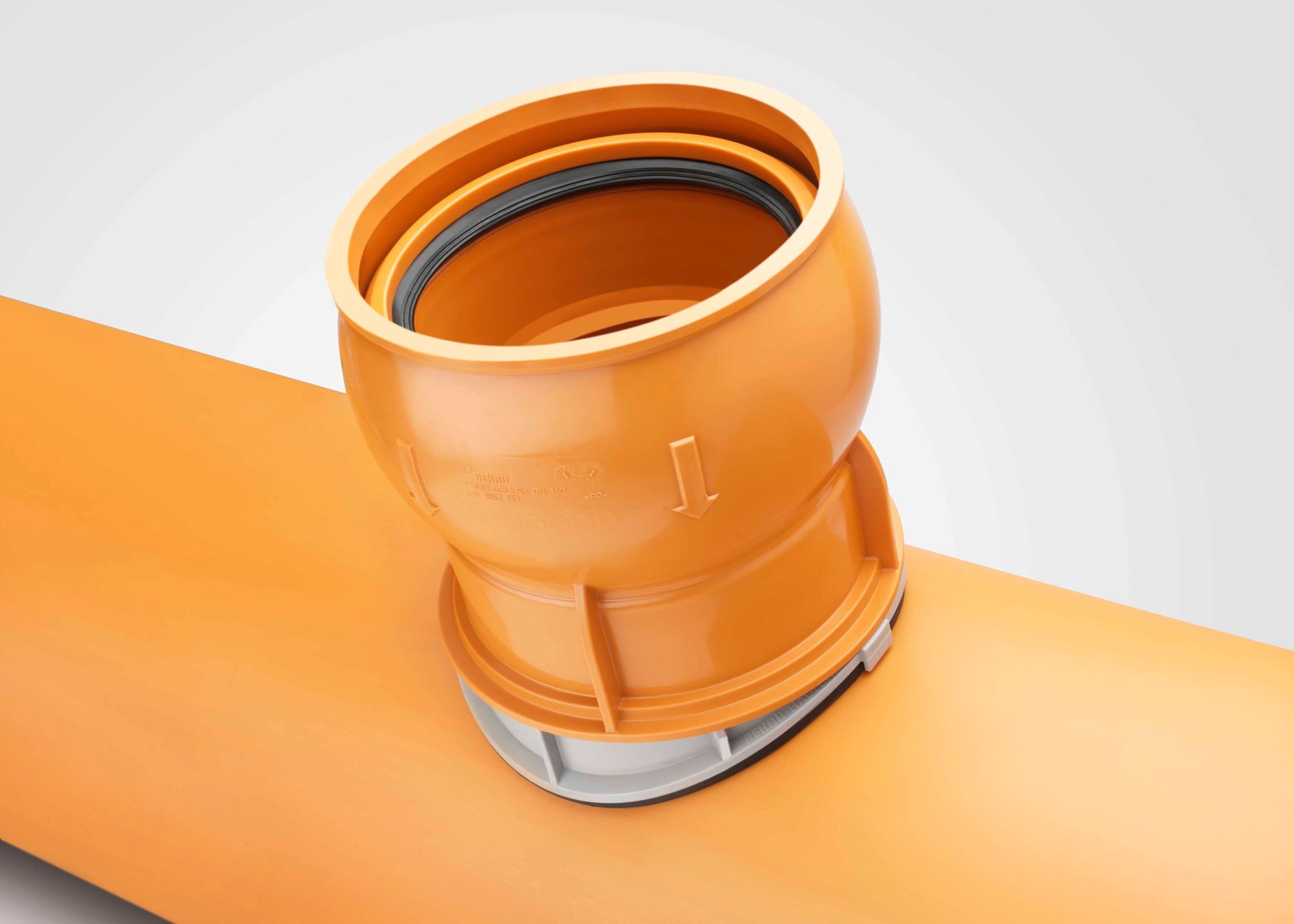 Sewer Pipe Fittings Sewer Pipe Coupling System REHAU