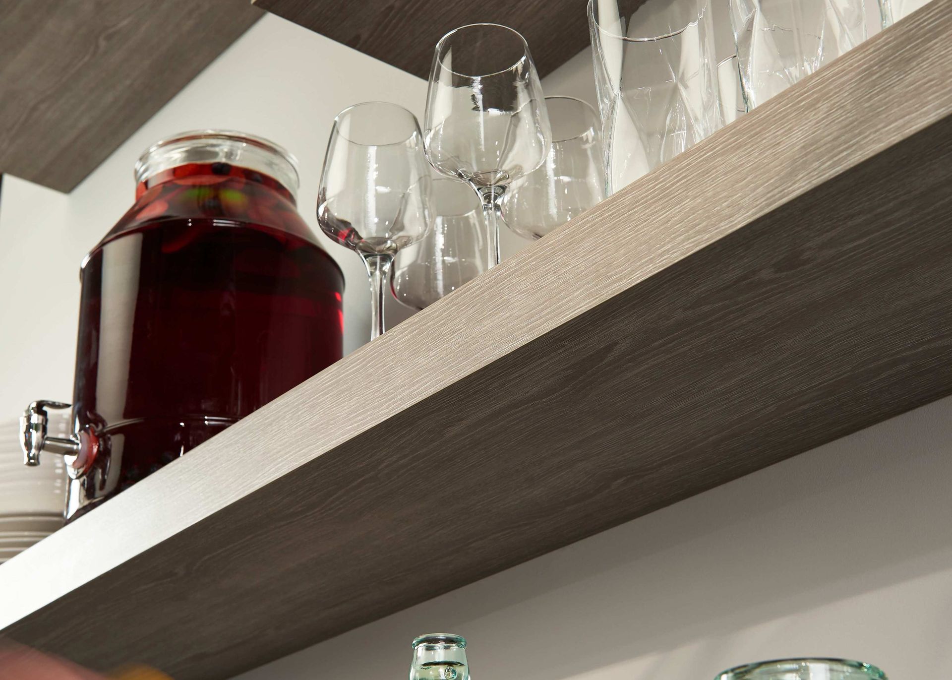 REHAU Floating Shelves Millwork & REHAU