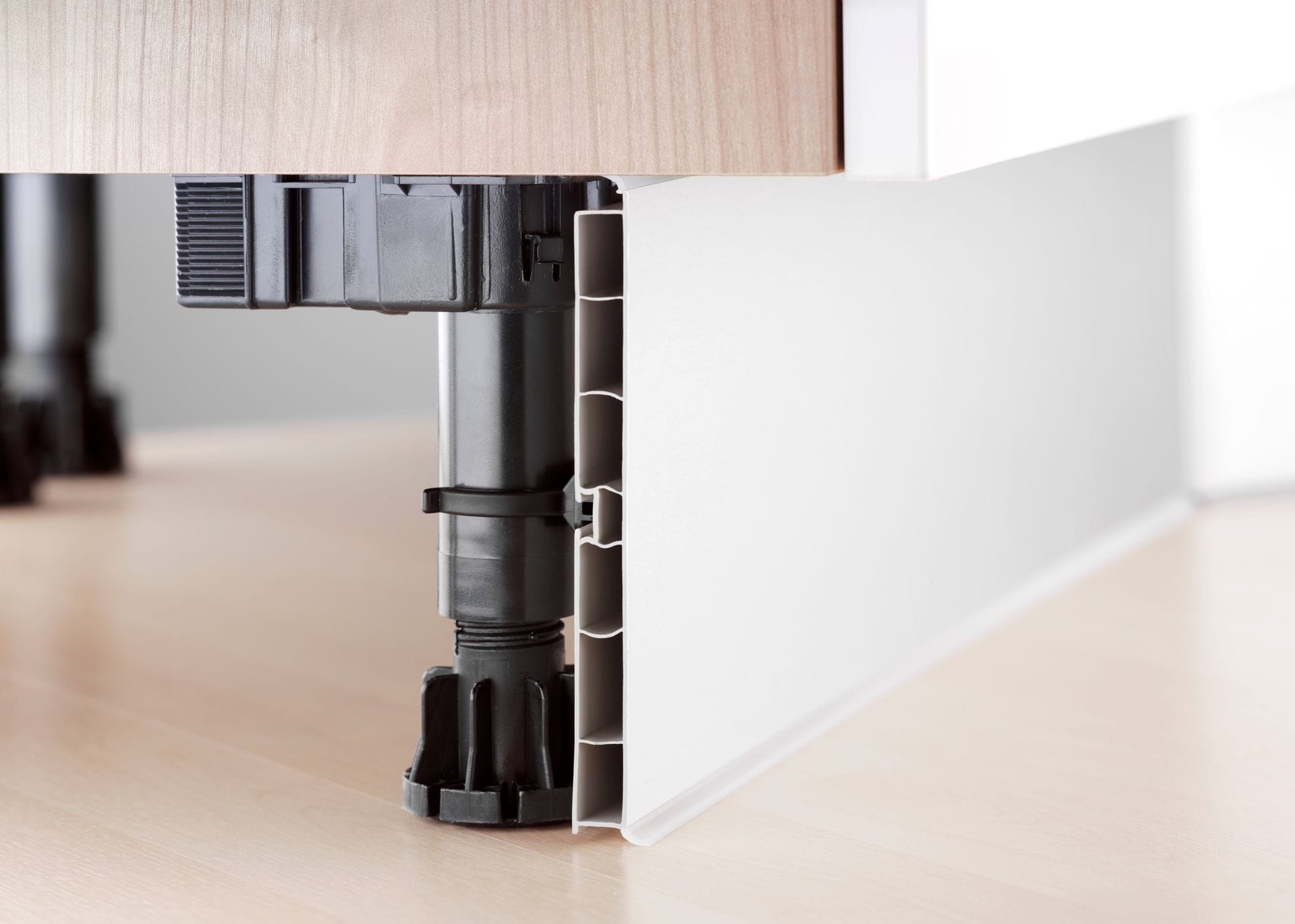 PVC Legs for Modular Kitchen Furniture Components REHAU