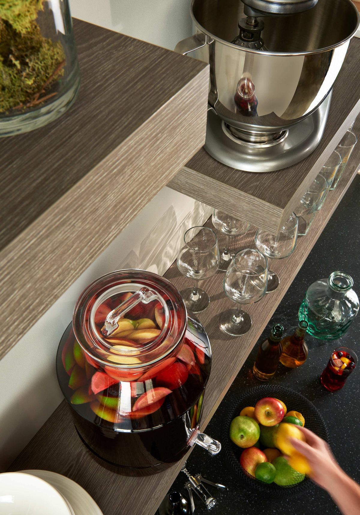 REHAU Floating Shelves Get Organized with Robust, Modern Floating Shelves