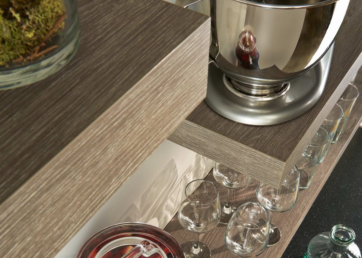 REHAU Floating Shelves Get Organized with Robust, Modern Floating Shelves