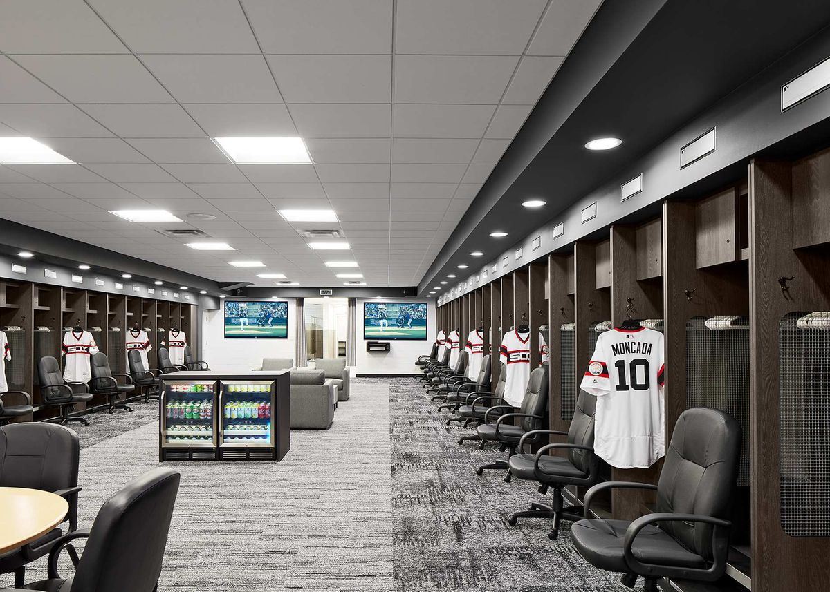 Chicago White Sox Visitors’ Clubhouse Chicago, IL