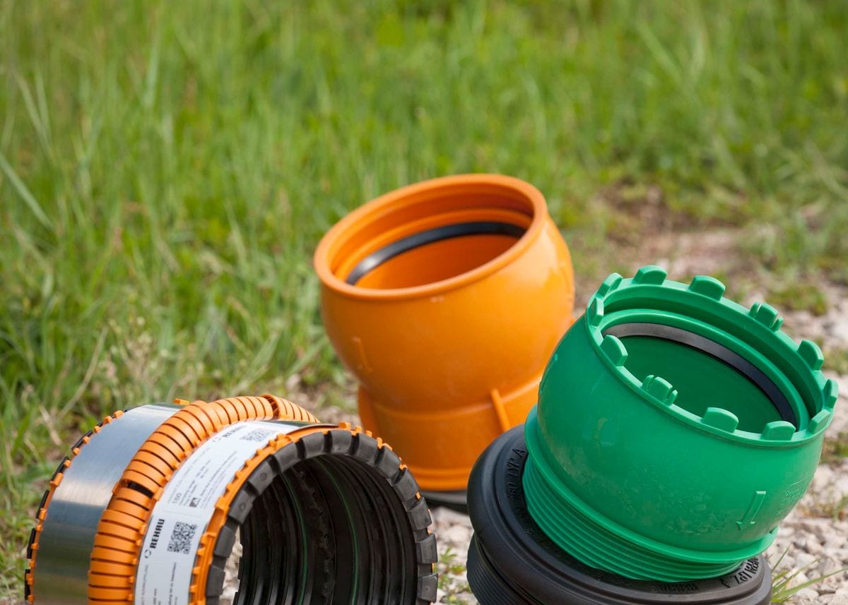 Sewer Pipe Fittings Sewer Pipe Coupling System REHAU