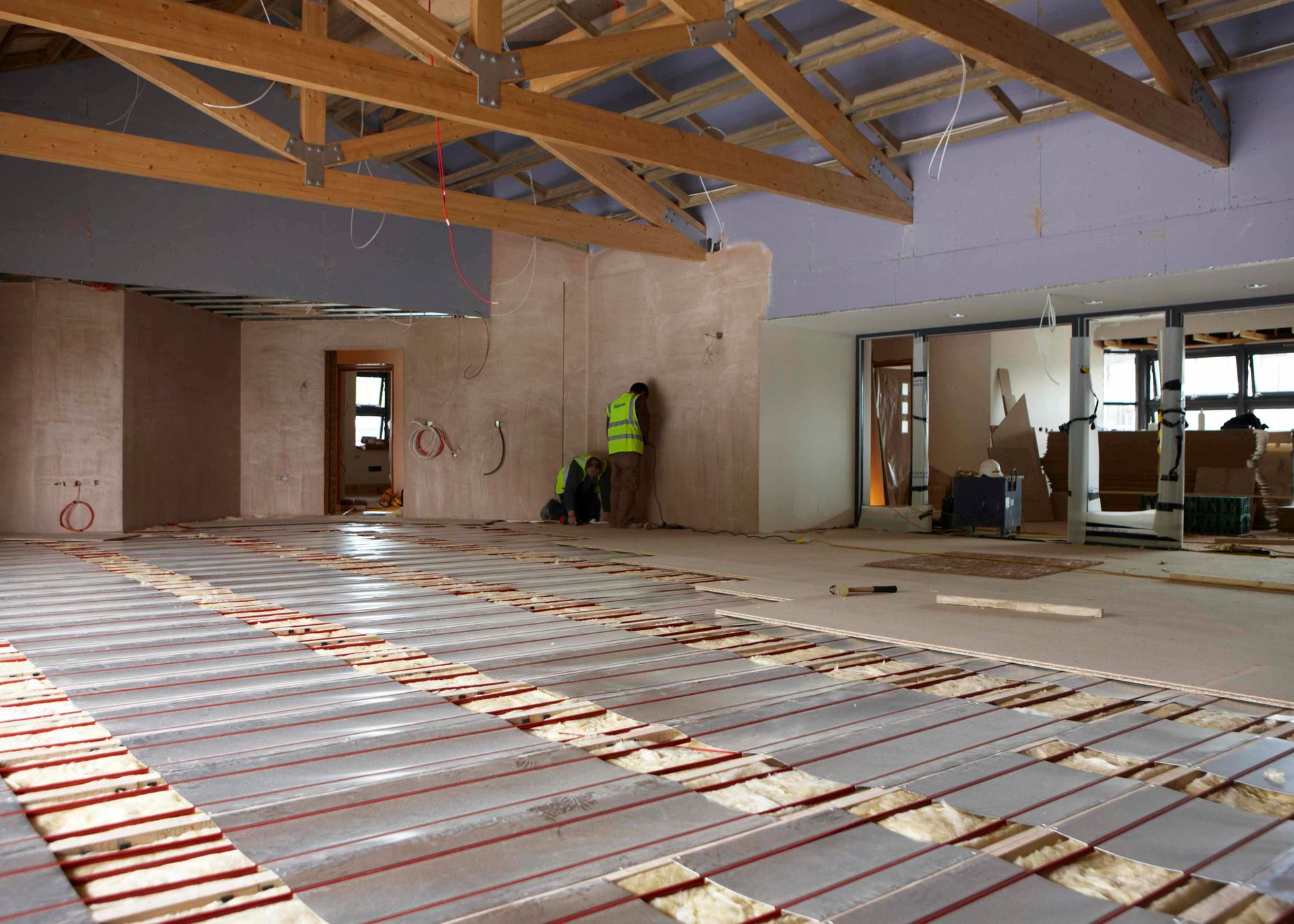 Joist Space Heating REHAU