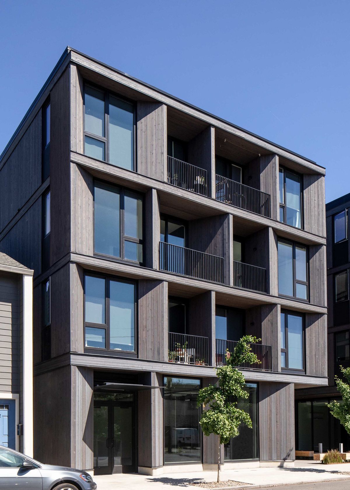 Abernathy Flats in Portland, Oregon Windows & Doors REHAU