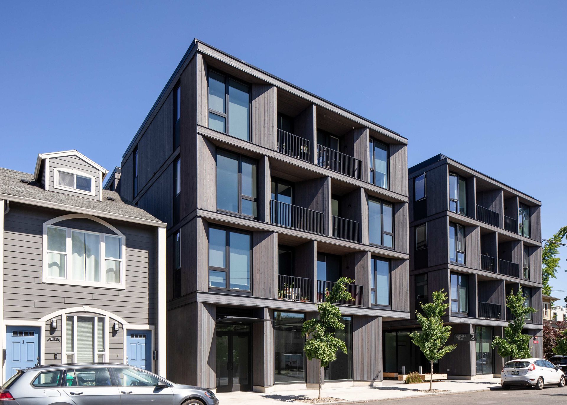 Abernathy Flats in Portland, Oregon Windows & Doors REHAU